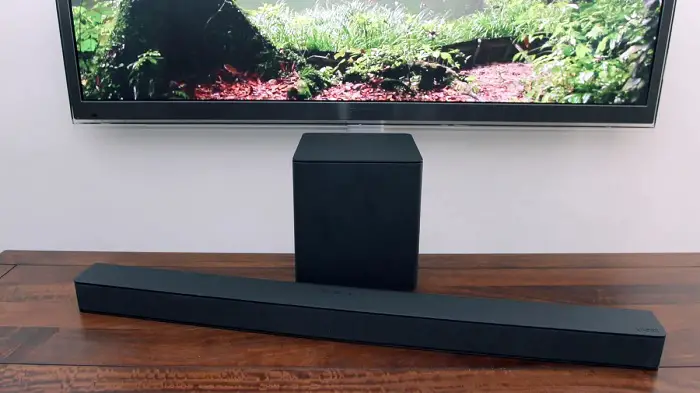 vizio soundbar crackling noise